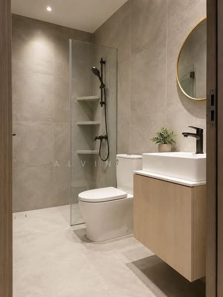 metropole drive, , 5 Bedrooms, 3,759 sqft, Terraced House For Sale, by Alvin Ten, 500186106 - First Floor Bathroom - PropertyGuru.com.sg