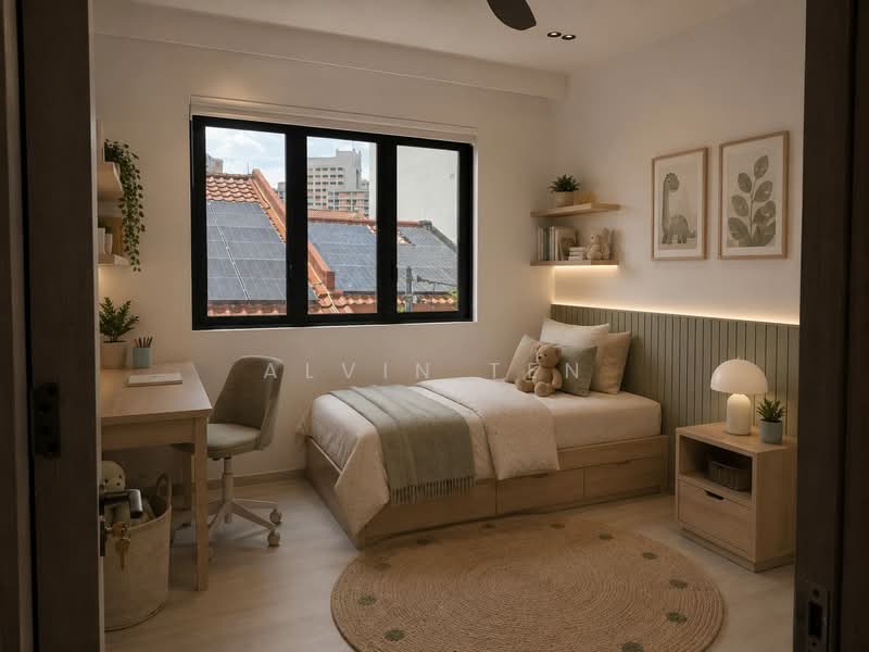 metropole drive, , 5 Bedrooms, 3,759 sqft, Terraced House For Sale, by Alvin Ten, 500186106 - 2nd Floor Ensuite Bedroom Left - PropertyGuru.com.sg