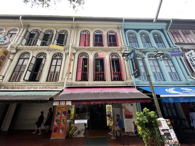 Sago Street : Retail, 17 Trengganu Street, 1,100 sqft, Food & Beverage For Rent, by Davies Ng, 500186117 - Exterior - CommercialGuru.com.sg