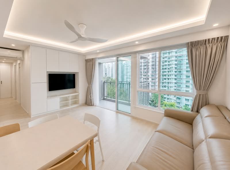 270B Punggol Field, 270B Punggol Field, 3 Bedrooms, 1,066 sqft, HDB Flat For Rent, by Georgina Seow, 500186155 - Living Room - PropertyGuru.com.sg