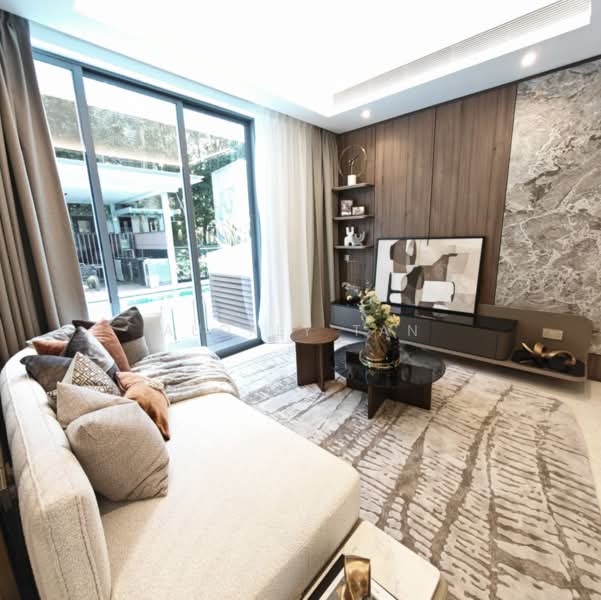 Greenwood Mews, 271 Greenwood Avenue, 4 Bedrooms, 3,154 sqft, Cluster House For Sale, by Audrey Tan, 500186172 - Living Room - PropertyGuru.com.sg