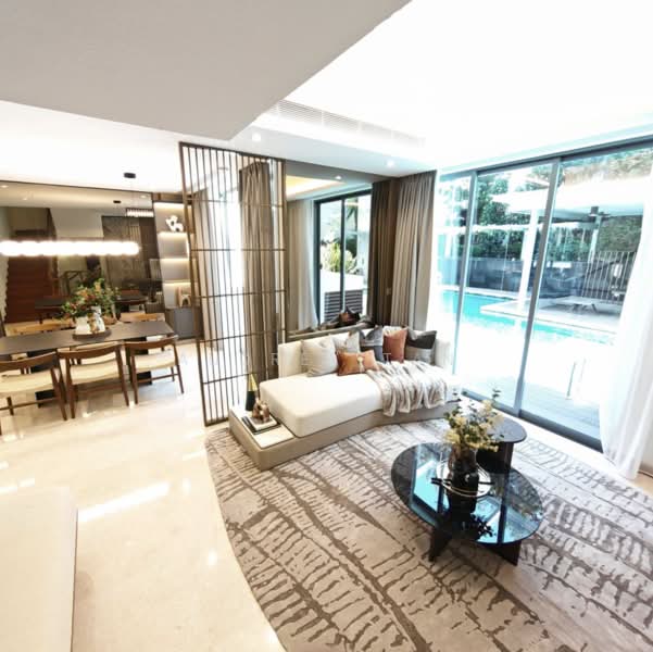 Greenwood Mews, 271 Greenwood Avenue, 4 Bedrooms, 3,154 sqft, Cluster House For Sale, by Audrey Tan, 500186172 - Living Room - PropertyGuru.com.sg