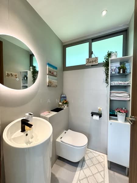 Aston Residence, 209 Jalan Loyang Besar, 5 Bedrooms, 4,715 sqft, Cluster House For Sale, by Ian Low, 500186182 - Level 1:  Powder room for your guests - PropertyGuru.com.sg