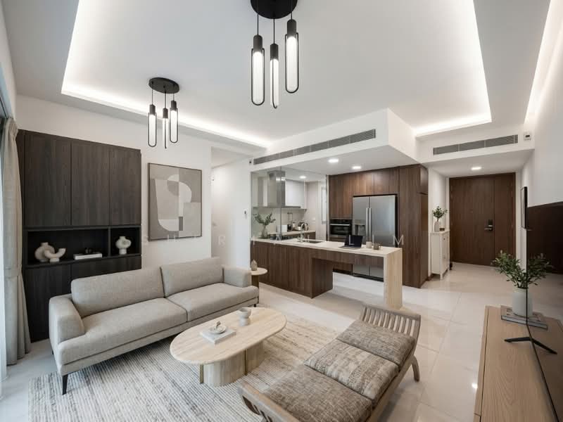 Freehold 2B2B, Spacious 990SQFT, 3Mins to MRT, Buona Vista / West Coast / Clementi New Town, 2 Bedrooms, 990 sqft, Condominium For Sale, by Sherman Lim, 500186204 - Living Room - PropertyGuru.com.sg