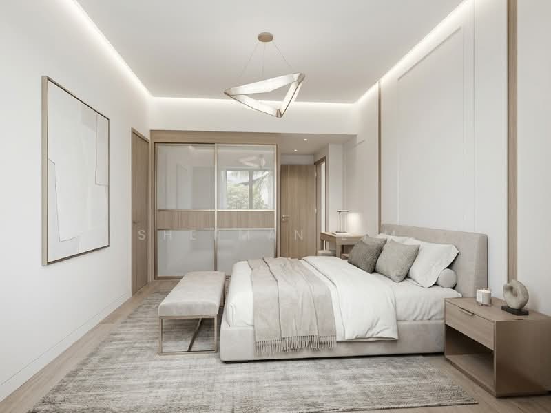Freehold 2B2B, Spacious 990SQFT, 3Mins to MRT, Buona Vista / West Coast / Clementi New Town, 2 Bedrooms, 990 sqft, Condominium For Sale, by Sherman Lim, 500186204 - Master Bedroom w Ensuite Bathroom - PropertyGuru.com.sg