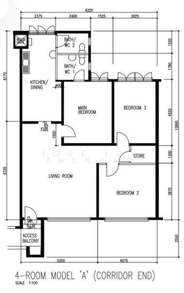 939 Jurong West Street 91, 939 Jurong West Street 91, 3 Bedrooms, 1,108 sqft, HDB Flat For Sale, by Jose Loh Zhenhao, 500186230 - PropertyGuru.com.sg