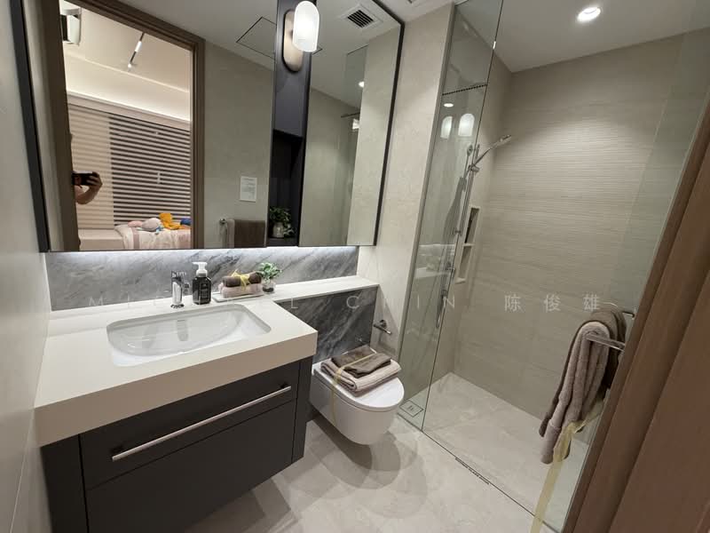 Vela Bay, 1 Bayshore Walk, 2 Bedrooms, 689 sqft, Condominium For Sale, by Michael Chin 陈俊雄, 500186232 - Bathroom - PropertyGuru.com.sg