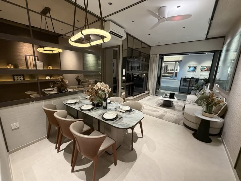 Vela Bay, 1 Bayshore Walk, 2 Bedrooms, 689 sqft, Condominium For Sale, by Michael Chin 陈俊雄, 500186232 - Dining Room - PropertyGuru.com.sg