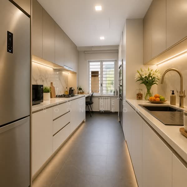 The Quintet, 36 Choa Chu Kang Street 64, 3 Bedrooms, 1,259 sqft, Condominium For Sale, by Sing Seet Soon Reon, 500186252 - Potential Kitchen Design - PropertyGuru.com.sg