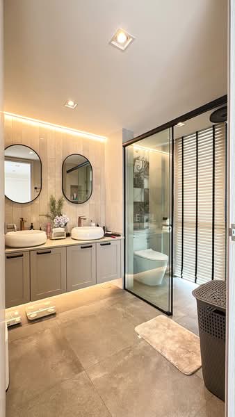 🏠 District 19 100% Move in cond with lift 999Y Corner Terrace, Rosyth terrace, 7 Bedrooms, 4,200 sqft, Corner Terrace For Sale, by Lionel Leong, 500186264 - Bathroom - PropertyGuru.com.sg