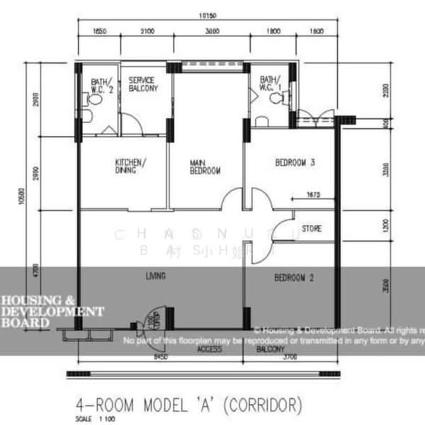 613 Woodlands Avenue 4, 613 Woodlands Avenue 4, 3 Bedrooms, 1,087 sqft, HDB Flat For Sale, by Hasnul Bashri, 500186277 - PropertyGuru.com.sg