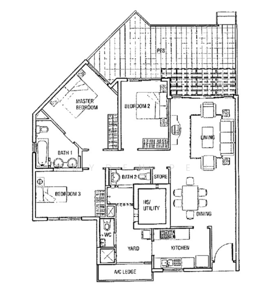 Rio Vista, 26 Upper Serangoon View, 3 Bedrooms, 1,604 sqft, Condominium For Rent, by Jayden Peh, 500186313 - PropertyGuru.com.sg