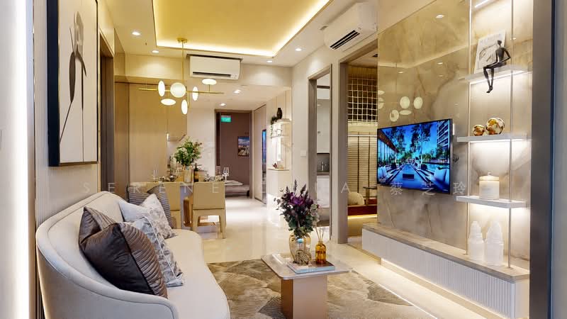 The Myst, 800 Upper Bukit Timah Road, 1 Bedroom, 517 sqft, Condominium For Sale, by Serene Chua 蔡芝玲, 500186324 - Living Room - PropertyGuru.com.sg