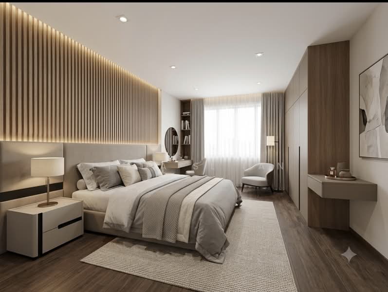 Tai Keng Gardens, Tai Keng Gardens, 5 Bedrooms, 4,778 sqft, Corner Terrace For Sale, by Linda SL Tan, 500186344 - AI generated 3rd Bedroom - PropertyGuru.com.sg