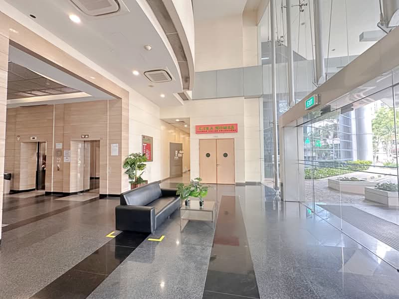 Ubi Techpark, 10 Ubi Crescent, Eunos / Geylang / Paya Lebar, 2,056 sqft, Light Industrial (B1) For Rent, by Ronda Tham, 500186345 - Lobby - CommercialGuru.com.sg