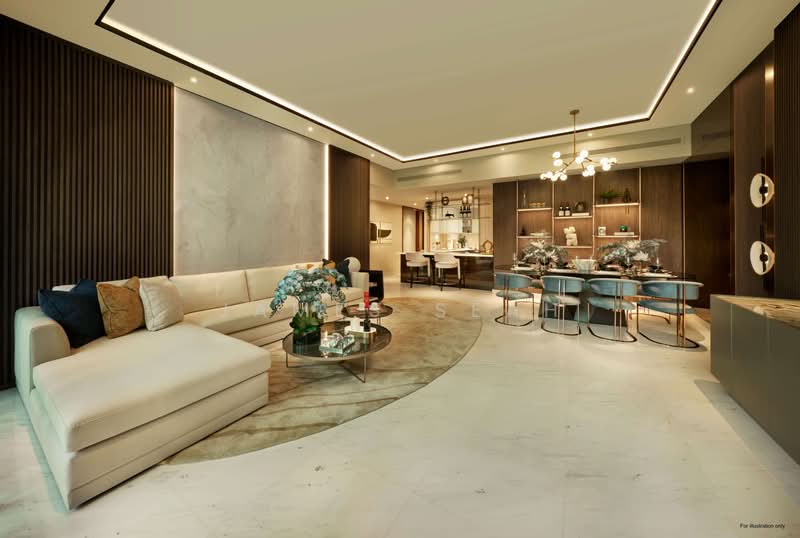 The Residences at W Sentosa Cove, 1 Ocean Way, 3 Bedrooms, 1,658 sqft, Condominium For Sale, by James Seah, 500186361 - Living Room - PropertyGuru.com.sg