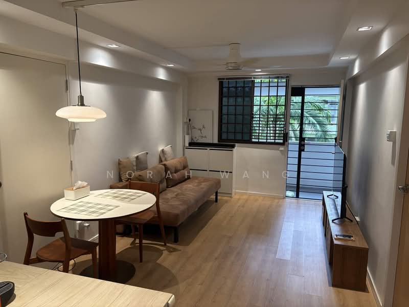 93 Jalan Dua, 93 Jalan Dua, 2 Bedrooms, 667 sqft, HDB Flat For Rent, by Norah Wang, 500186395 - Living Room - PropertyGuru.com.sg
