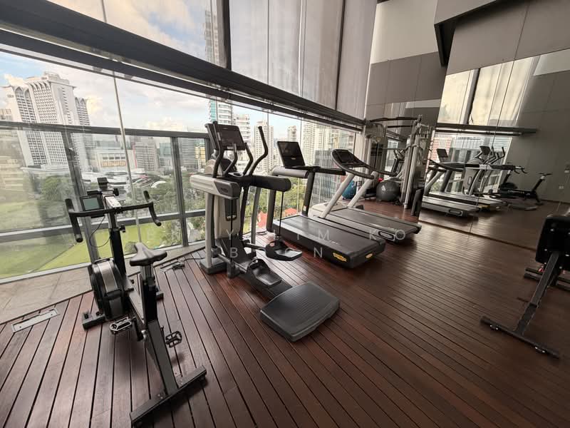 OUE Twin Peaks, 33 Leonie Hill Road, 1 Bedroom, 570 sqft, Condominium For Rent, by Benny Lim Kok Boon, 500186413 - Gym - PropertyGuru.com.sg