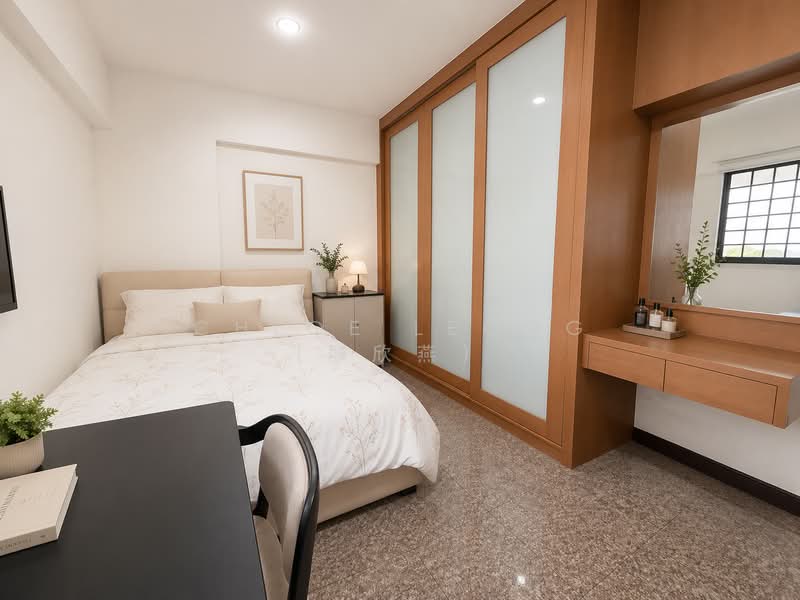 241 Hougang Street 22, 241 Hougang Street 22, 2 Bedrooms, 829 sqft, HDB Flat For Sale, by Chloe Leong (廖欣燕), 500186474 - Bedroom - PropertyGuru.com.sg