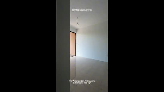 The Watergardens at Canberra, 35 Canberra Drive, Sembawang / Yishun, 3 Bedrooms, 958 sqft, Condominium For Sale, by Catherine Chiam, 500186479 - PropertyGuru.com.sg