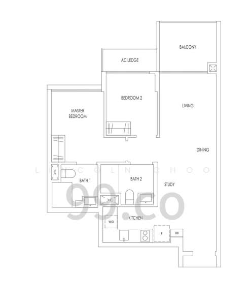 Treasure at Tampines, 47 Tampines Lane, 2 Bedrooms, 678 sqft, Condominium For Sale, by Lincoln Choo, 500186518 - PropertyGuru.com.sg