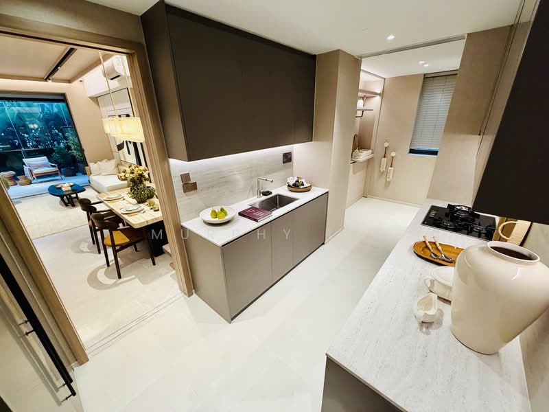 Aurea, 802 Beach Road, 3 Bedrooms, 1,001 sqft, Condominium For Sale, by Murphy Lee, 500186578 - Kitchen - PropertyGuru.com.sg