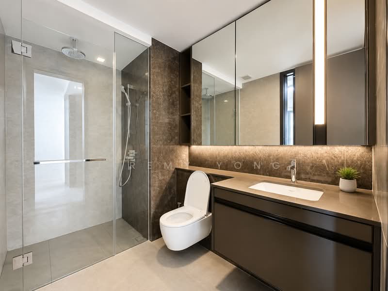 Tembusu Grand, 92 Jalan Tembusu, 1 Bedroom, 527 sqft, Condominium For Sale, by Jeremy Yong, 500186587 - Bathroom - PropertyGuru.com.sg