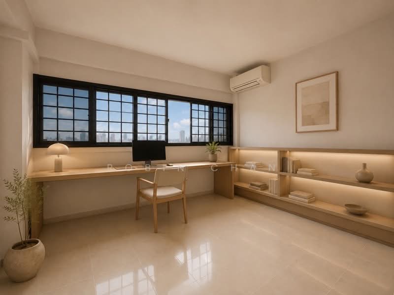 79 Marine Drive, 79 Marine Drive, 3 Bedrooms, 1,291 sqft, HDB Flat For Sale, by Robin Chan, 500186664 - Common Bedroom/convertable to Study - PropertyGuru.com.sg
