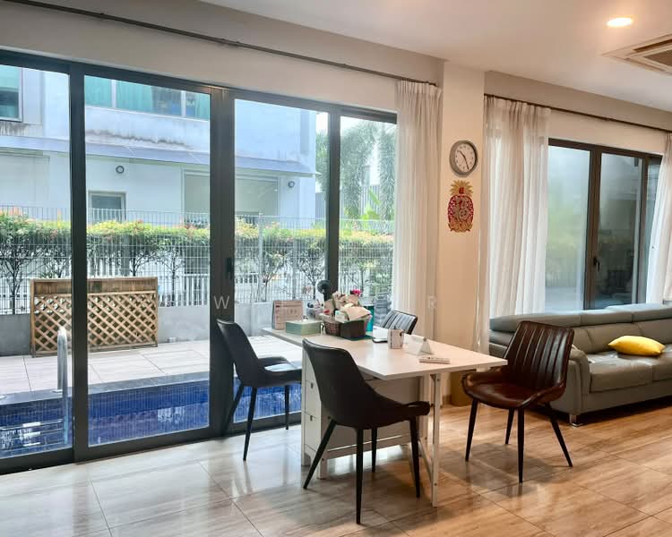Rich Residence, , 5 Bedrooms, 4,446 sqft, Cluster House For Sale, by Wee Kher, 500186676 - Living Room - PropertyGuru.com.sg
