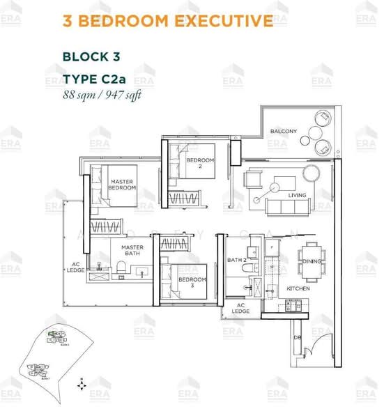 Gem Residences, , 3 Bedrooms, 947 sqft, Condominium For Sale, by Audrey Gan, 500186694 - PropertyGuru.com.sg