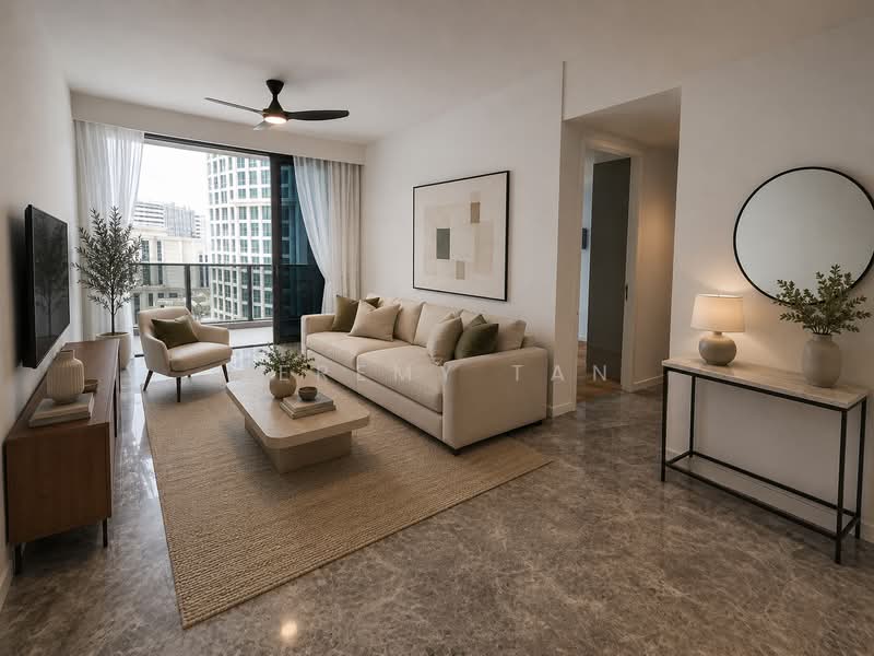 Riviere, 1 Jiak Kim Street, 3 Bedrooms, 1,249 sqft, Condominium For Rent, by Jeremy Tan, 500186719 - Living Room - PropertyGuru.com.sg