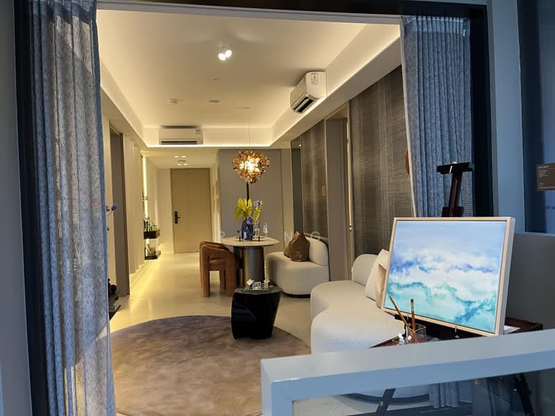 Nava Grove, 38 Pine Grove, 2 Bedrooms, 786 sqft, Condominium For Sale, by Ri Ng, 500186741 - Living Room - PropertyGuru.com.sg