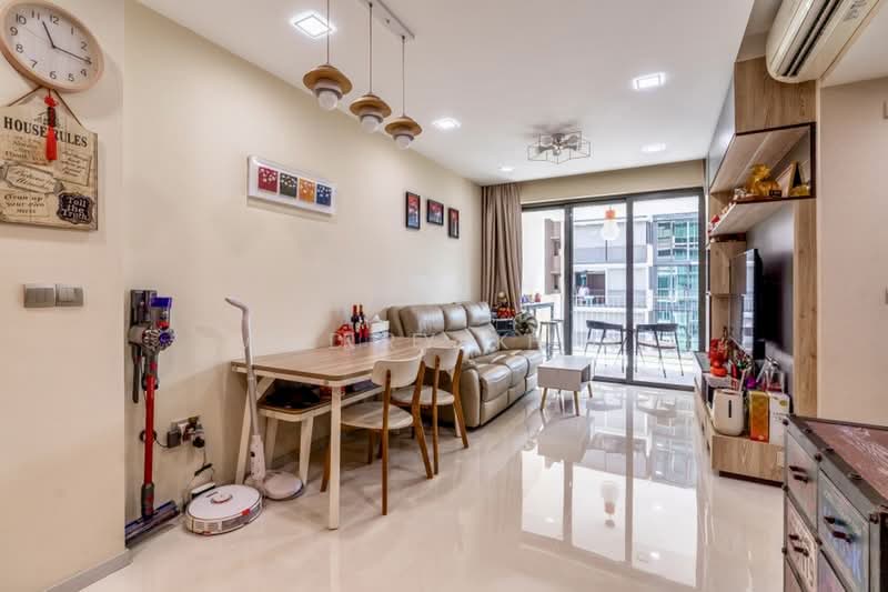 The Terrace, 88 Edgedale Plains, 3 Bedrooms, 1,076 sqft, Executive Condominium For Sale, by Andre Chia, 500186817 - Living Room - PropertyGuru.com.sg