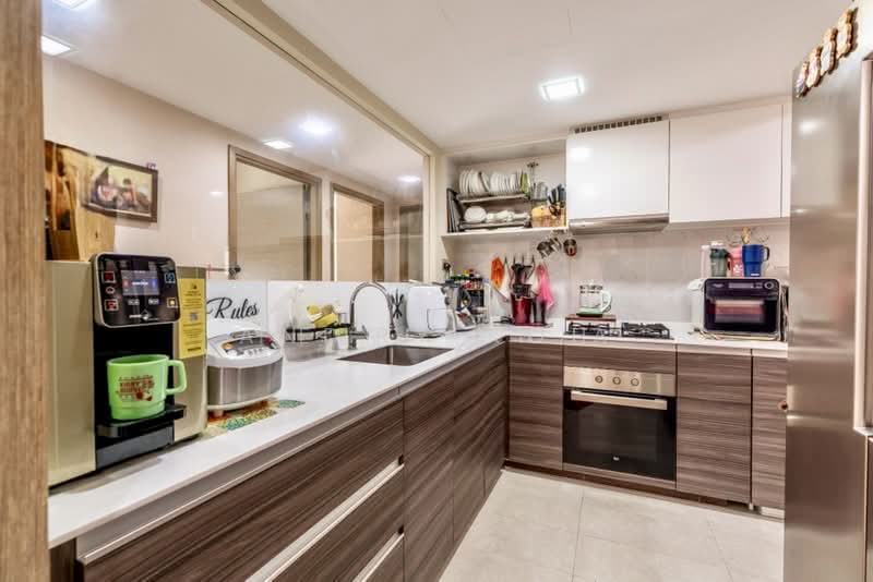 The Terrace, 88 Edgedale Plains, 3 Bedrooms, 1,076 sqft, Executive Condominium For Sale, by Andre Chia, 500186817 - Kitchen - PropertyGuru.com.sg
