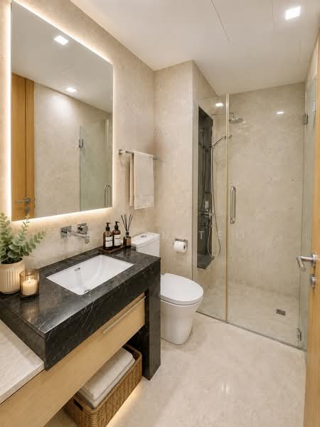 Marina Bay Suites, 3 Central Boulevard, 3 Bedrooms, 1,603 sqft, Condominium For Sale, by Kereen Teo, 500186833 - Bathroom - PropertyGuru.com.sg