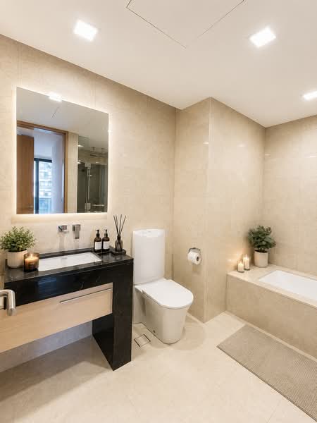 Marina Bay Suites, 3 Central Boulevard, 3 Bedrooms, 1,603 sqft, Condominium For Sale, by Kereen Teo, 500186833 - Bathroom - PropertyGuru.com.sg