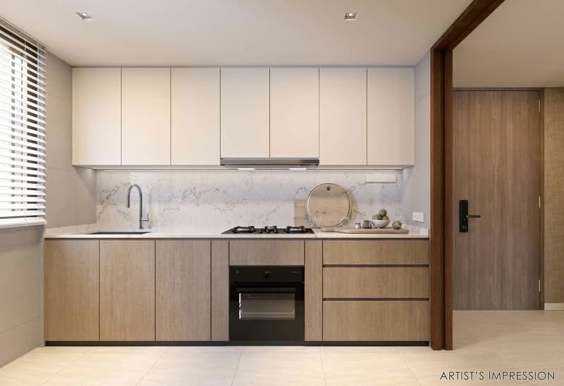 Hillhaven, 5 Hillview Rise, 2 Bedrooms, 700 sqft, Condominium For Sale, by Elaine Wong, 500186849 - Kitchen - PropertyGuru.com.sg
