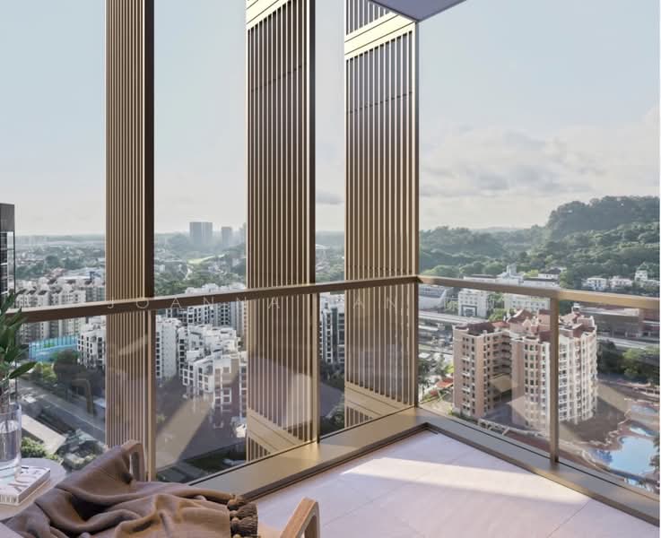 Hillhaven, 5 Hillview Rise, 2 Bedrooms, 700 sqft, Condominium For Sale, by Joanna Tan 陈敏兒, 500186850 - Balcony - PropertyGuru.com.sg