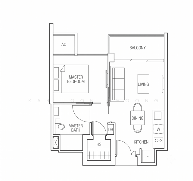Bartley Residences, 3 Lorong How Sun, 1 Bedroom, 463 sqft, Condominium For Rent, by Kar Loon Choong, 500186879 - PropertyGuru.com.sg