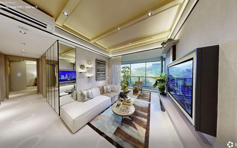 Union Square Residences, 28 Havelock Road,, 3 Bedrooms, 990 sqft, Condominium For Sale, by Liew Derrick, 500186889 - Living Room - PropertyGuru.com.sg
