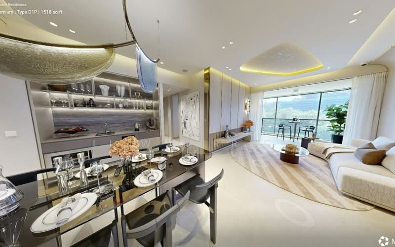 Union Square Residences, 28 Havelock Road,, 4 Bedrooms, 1,581 sqft, Condominium For Sale, by Liew Derrick, 500186897 - Living Room - PropertyGuru.com.sg