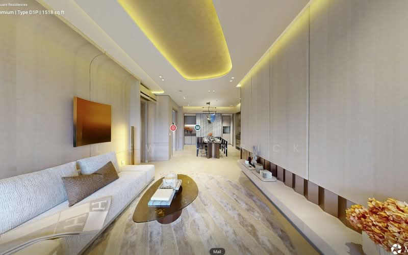 Union Square Residences, 28 Havelock Road,, 4 Bedrooms, 1,581 sqft, Condominium For Sale, by Liew Derrick, 500186897 - Living Room - PropertyGuru.com.sg