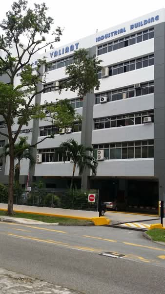 Valiant Industrial Building, 30 Kallang Pudding Road, 360 sqft, Light Industrial (B1) For Rent, by Tan Jilian, 500186913 - Re painted building - CommercialGuru.com.sg