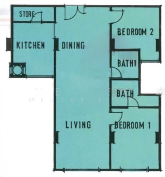 St Francis Court, 90 Saint Francis Road, 2 Bedrooms, 818 sqft, Apartment For Sale, by Melody Liew, 500186958 - PropertyGuru.com.sg