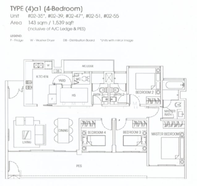 Hedges Park Condominium, 83 Flora Drive, 4 Bedrooms, 1,539 sqft, Condominium For Sale, by Edmund Lim, 500187017 - PropertyGuru.com.sg