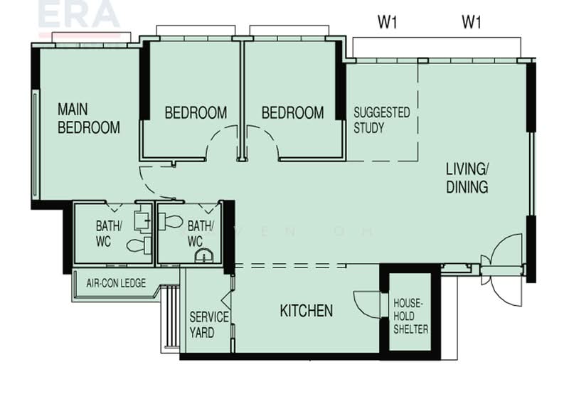 467B Bukit Batok West Avenue 9, 467B Bukit Batok West Avenue 9, 3 Bedrooms, 1,216 sqft, HDB Flat For Sale, by Kaven Oh, 500187050 - PropertyGuru.com.sg