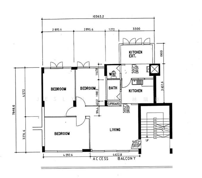 202 Ang Mo Kio Avenue 3, 202 Ang Mo Kio Avenue 3, 3 Bedrooms, 990 sqft, HDB Flat For Sale, by Jeslyn Lim 林瑞香, 500187062 - PropertyGuru.com.sg