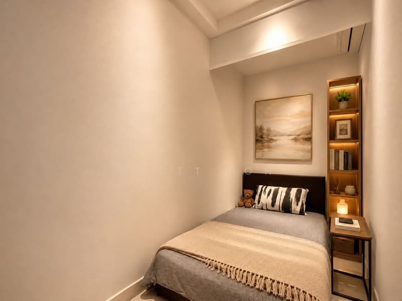 38 I Suites, 38 Ipoh Lane, 2 Bedrooms, 689 sqft, Condominium For Sale, by Scott Loh, 500187064 - Study in bedroom style - AI - PropertyGuru.com.sg