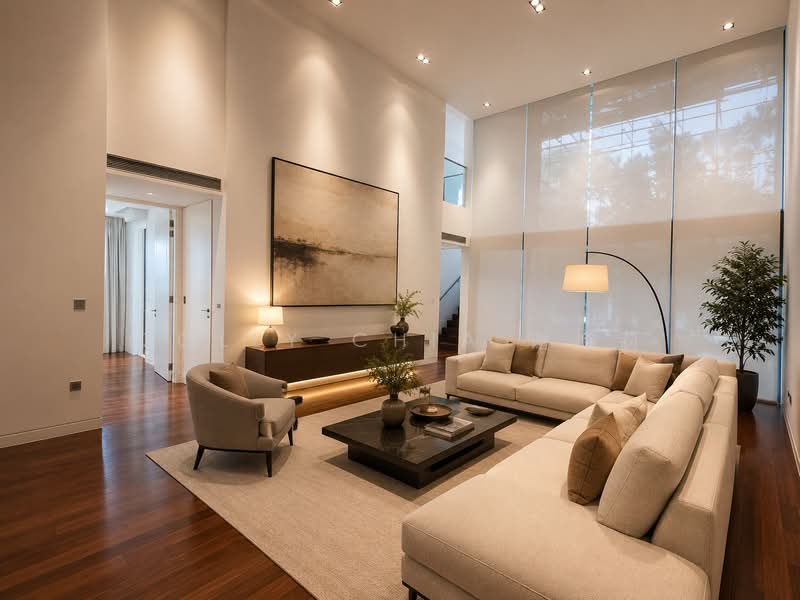 The Oliv @ Balmoral, 11C Balmoral Road, 4 Bedrooms, 4,908 sqft, Apartment For Rent, by Dolly Chia 谢梅莉, 500187070 - Living Room - PropertyGuru.com.sg