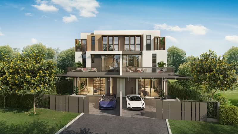 Villas @ Old Tampines Road, 32 Old Tampines Road, 5 Bedrooms, 4,166 sqft, Semi-Detached House For Sale, by Noel Yu Hanwei, 500187102 - Exterior - PropertyGuru.com.sg